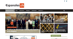 Desktop Screenshot of espanoles.ch